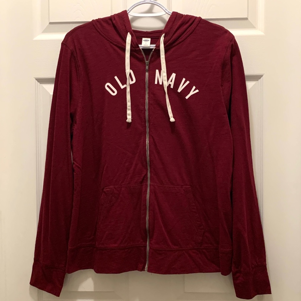 Old Navy Long Sleeve Zip Up Shirt